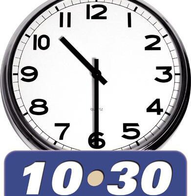 Vanaf 1 januari 2025 beginnen onze kerkdiensten om 10.30 uur