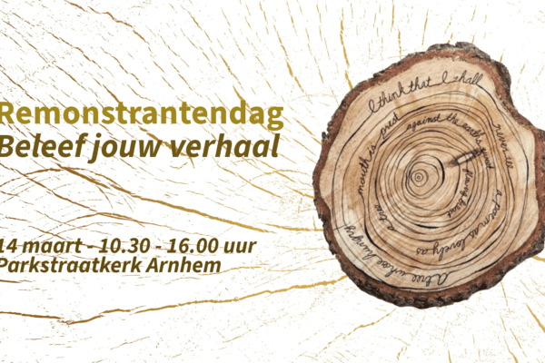 Geef je nu op voor de Remonstrantendag 2026 ‘Beleef jouw verhaal!’